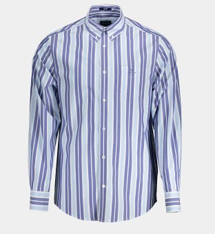 Gant Shirt Mens Light Blue